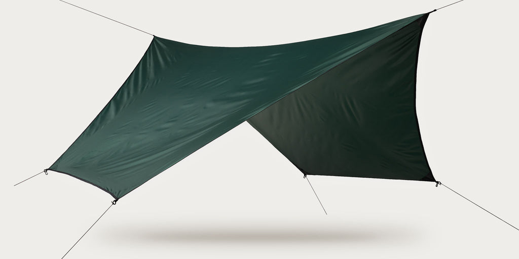 Hex Asym Rainfly 70D Poly - Forest Green